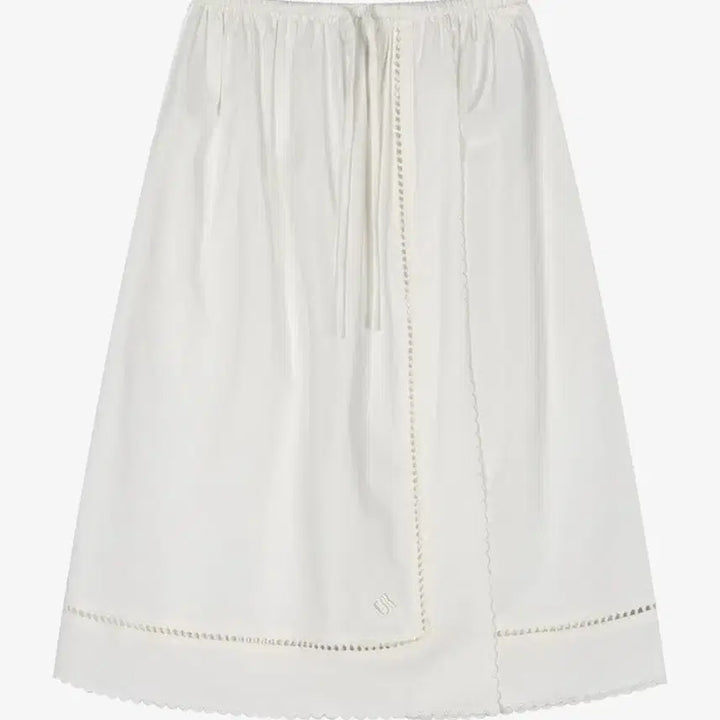 [BUNJANG] Grove White Midi Skirt / 그로브 스커트