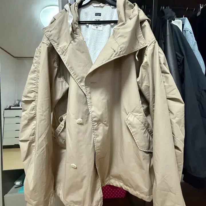 [BUNJANG] Nanamica Hooded Jacket Beige L / 나나미카 후디드자켓 베이지 L 판매합니다