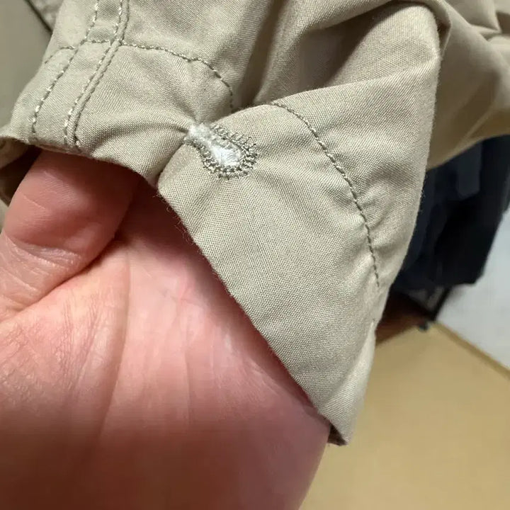 [BUNJANG] Nanamica Hooded Jacket Beige L / 나나미카 후디드자켓 베이지 L 판매합니다