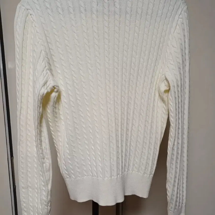 [SOLD OUT] 폴로 랄프로렌 케이블 걸즈 가디건 XL_새상품_아이보리