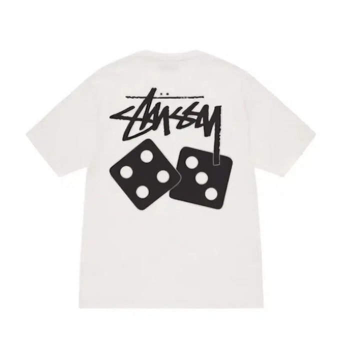 [SOLD OUT] 한정수량 / 무료배송/ 스투시 다이스 반팔 티셔츠 블랙/멜란지