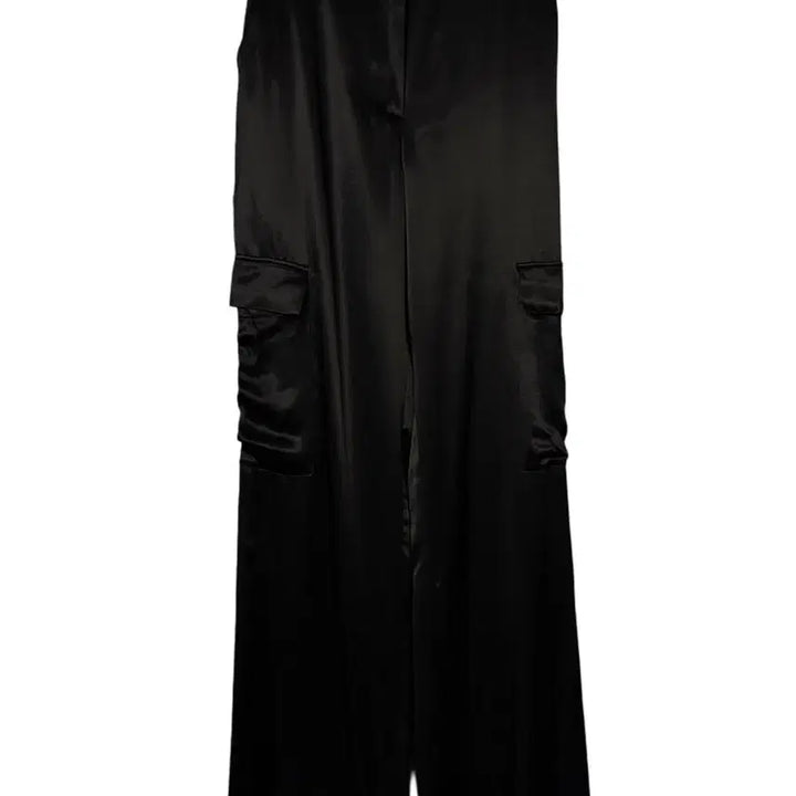 [SOLD OUT] 자라 새틴 포켓 와이드 팬츠