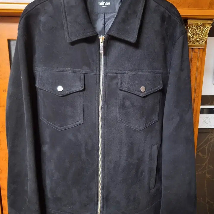 [BUNJANG] Minav Suede Jacket L / 미나브 스웨이드 자켓 L 성남시