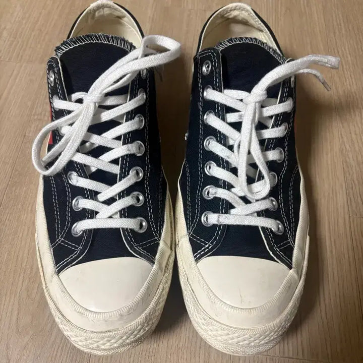 [BUNJANG] Comme des Garçons Play x Converse Chuck 70 Low / 꼼데가르송 척70 로우