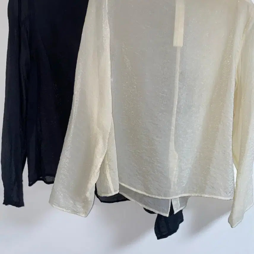 [BUNJANG] Ethos Sheer Blouse Bundle Set / 일괄 에토스 시스루 블라우스