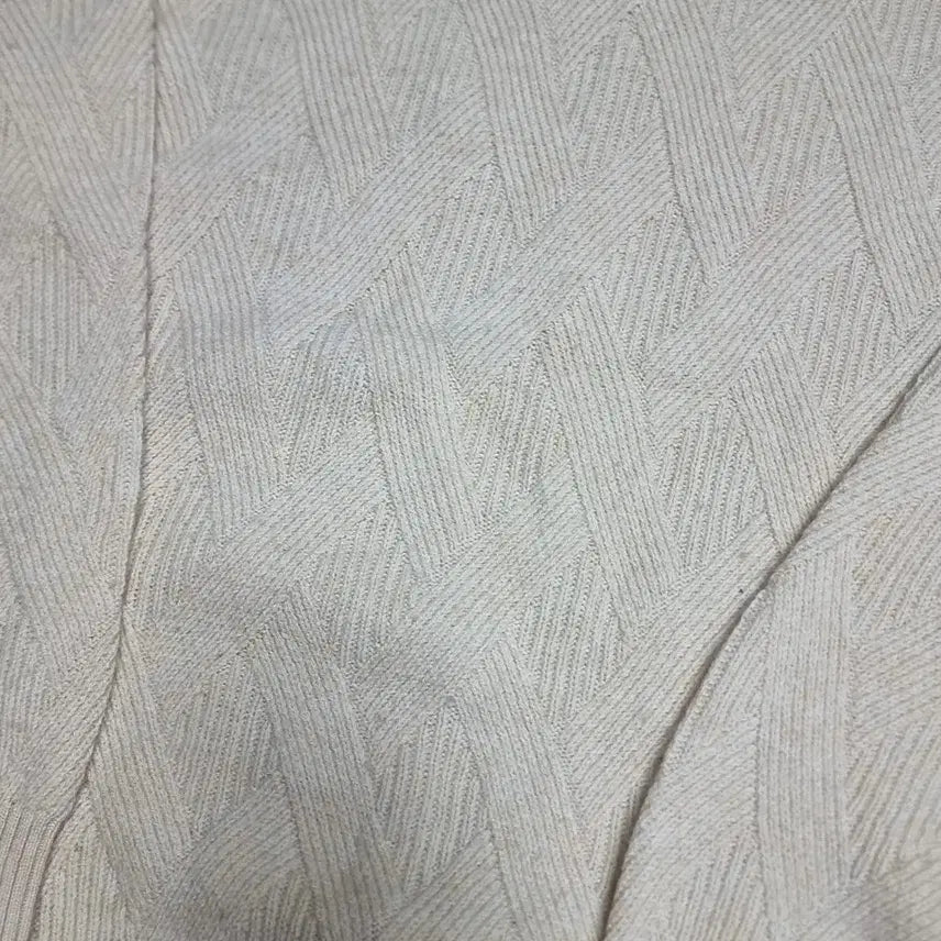 [BUNJANG] Givenchy Ivory Pattern Wool Knit Sweater / 이태리제 지방시 아이보리 패턴 울 니트 스웨터(100-105)