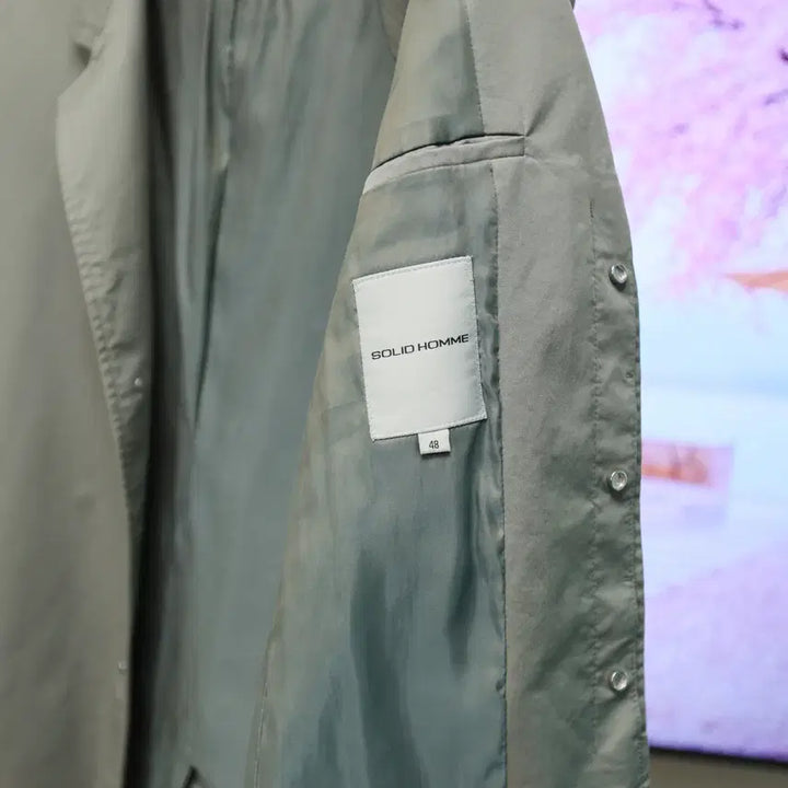 [BUNJANG] Solid Homme Light Cotton Blend Coat / 봄바람 타는 솔리드옴므 라이트 코트