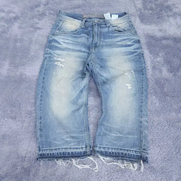 [BUNJANG] Buckaroo Indigo Denim Cargo Shorts Indigo / L/INDIGO(92) 버커루 반바지 | A