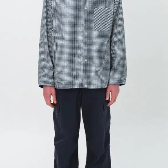 [BUNJANG] SUTTER Reversible High Neck Jacket Blue M / 셔터 리버시블 하이넥 자켓 블루 M