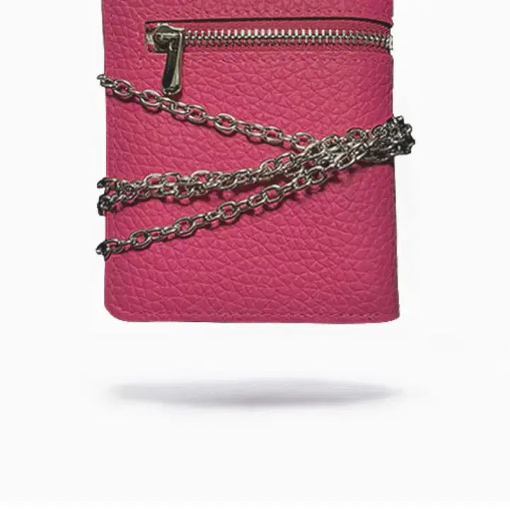[BUNJANG] New Used Thing Chain Wallet Pink / 뉴유즈드띵 체인 웰렛 핑크