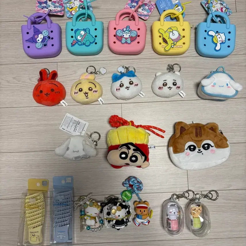 [BUNJANG] Sanrio Hobanman Munchigwi Wallet Keyring / 산리오 카피바라 빵빵이 외 키링 열쇠고리 판매합니다. (새상품)