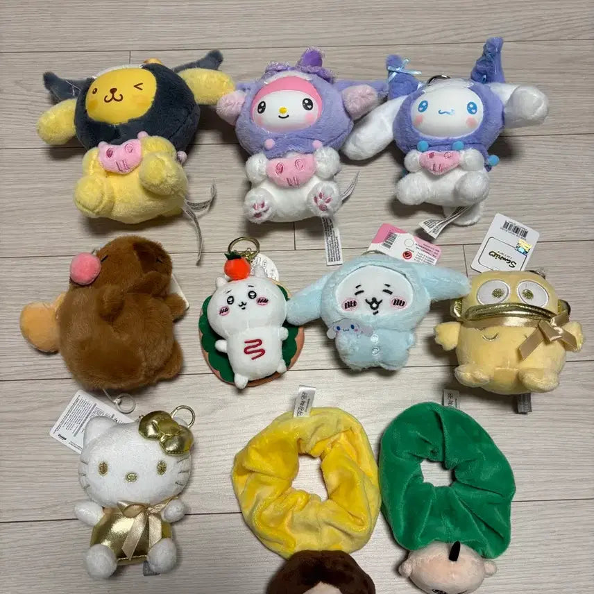 [BUNJANG] Sanrio Hobanman Munchigwi Wallet Keyring / 산리오 카피바라 빵빵이 외 키링 열쇠고리 판매합니다. (새상품)