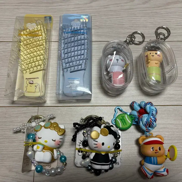 [BUNJANG] Sanrio Hobanman Munchigwi Wallet Keyring / 산리오 카피바라 빵빵이 외 키링 열쇠고리 판매합니다. (새상품)