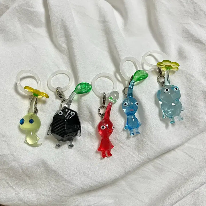 [BUNJANG] Pikmin Mejirusi Gacha 5-Piece Bundle / 피크민 메지루시 가챠 5종 일괄 판매