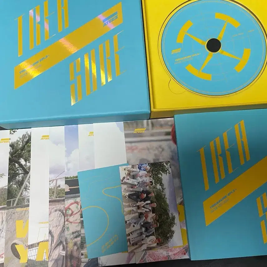 [SOLD OUT] [BUNJANG] ATEEZ Wave Illusion Album Treasure / 에이티즈 웨이브 일루젼 앨범 트레저