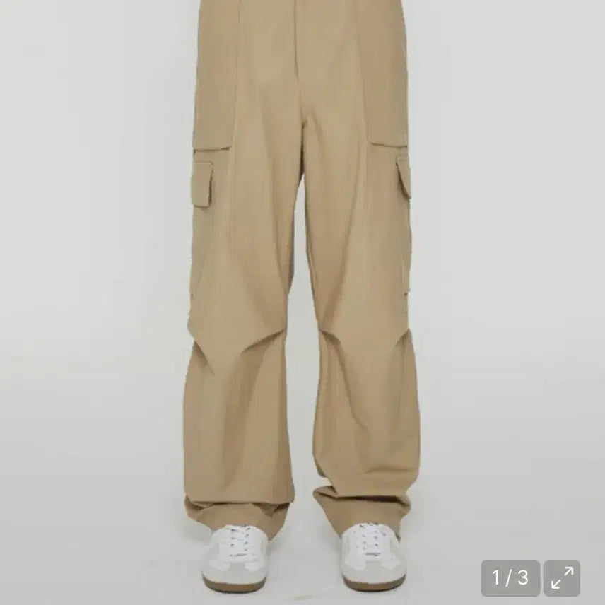 [BUNJANG] MIM THE WARDROBE Cargo Pants Beige / MIM THE WARDROBE 카고 팬츠 베이지