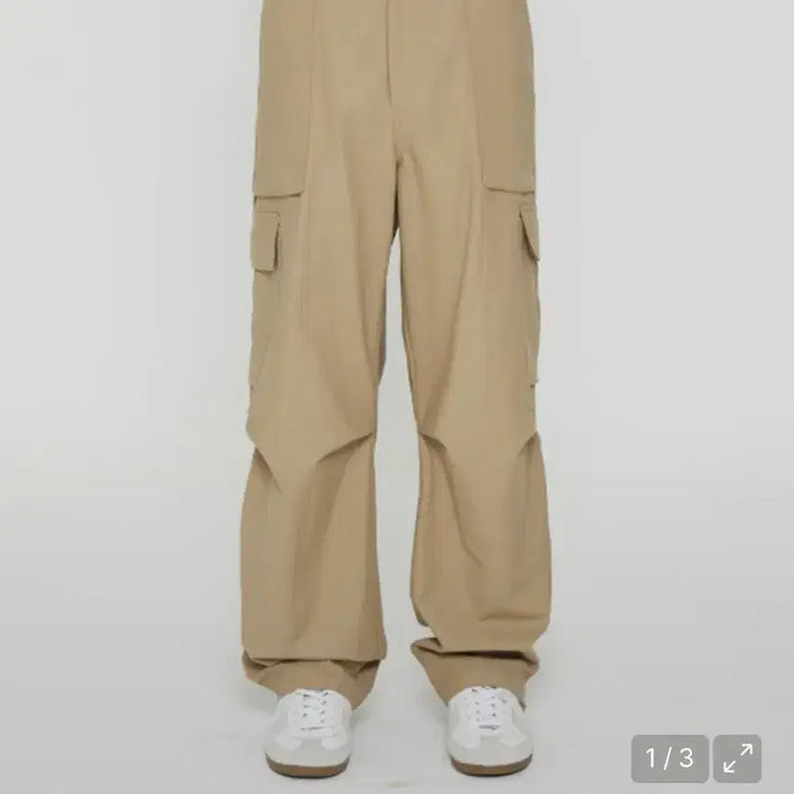 [BUNJANG] MIM THE WARDROBE Cargo Pants Beige / MIM THE WARDROBE 카고 팬츠 베이지