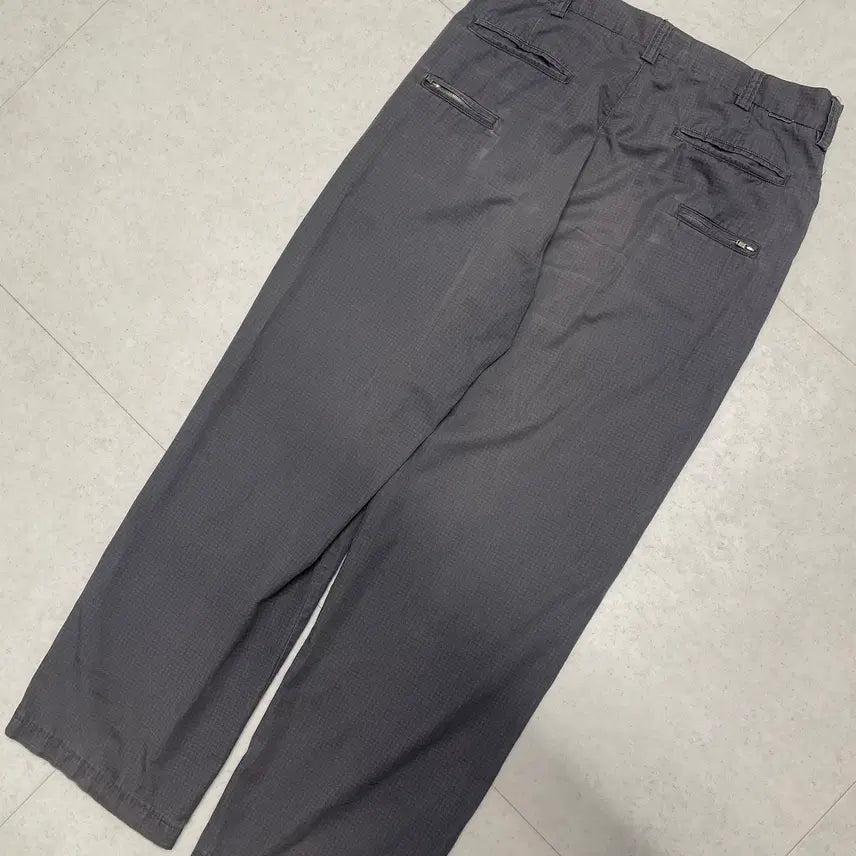 [BUNJANG] Stussy 90s Pattern Chino Pants Grey (32) / [32] 90s 빈티지 스투시 패턴 치노 팬츠 그레이