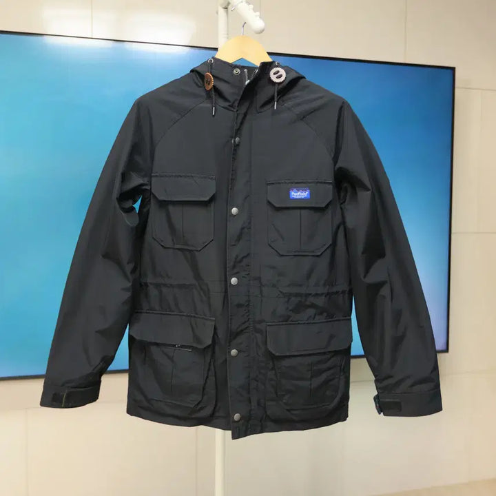[SOLD OUT] 펜필드 60 40 원단 필드 자켓 깔끔한 블랙 한 벌