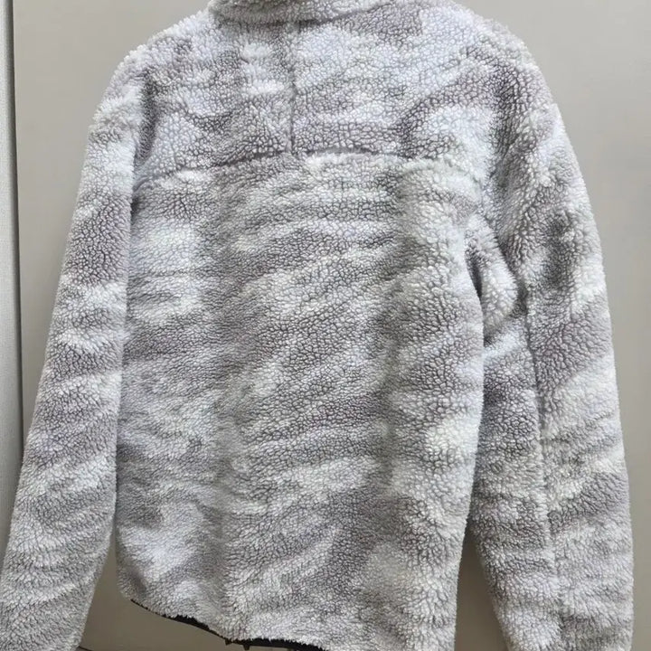 [BUNJANG] Adidas Reversible Fleece Jacket / 아디다스 뽀글이 리버시블 플리스 자켓