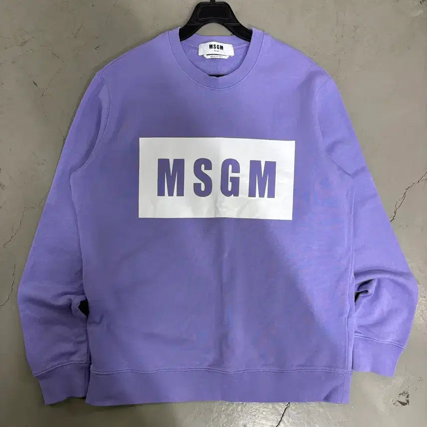 [BUNJANG] 만원샵 국내매장판 MSGM 로고 맨투맨 S / 만원샵 국내매장판 MSGM 로고 맨투맨 S