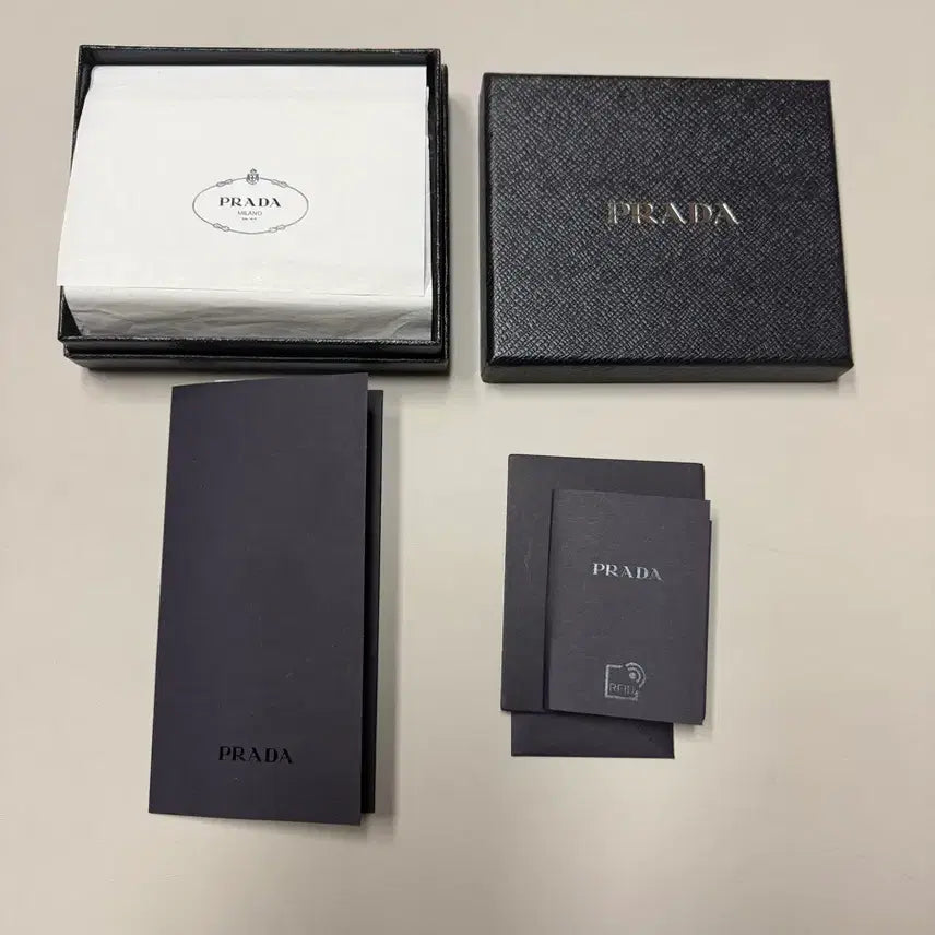 [BUNJANG] Prada Saffiano Leather Wallet / 프라다 사피아노 반지갑 1ML023