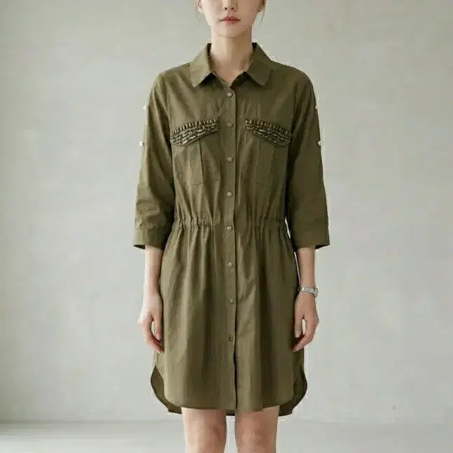 [BUNJANG] Chiffon Dress / [55]Si 씨 쉬폰 원피스