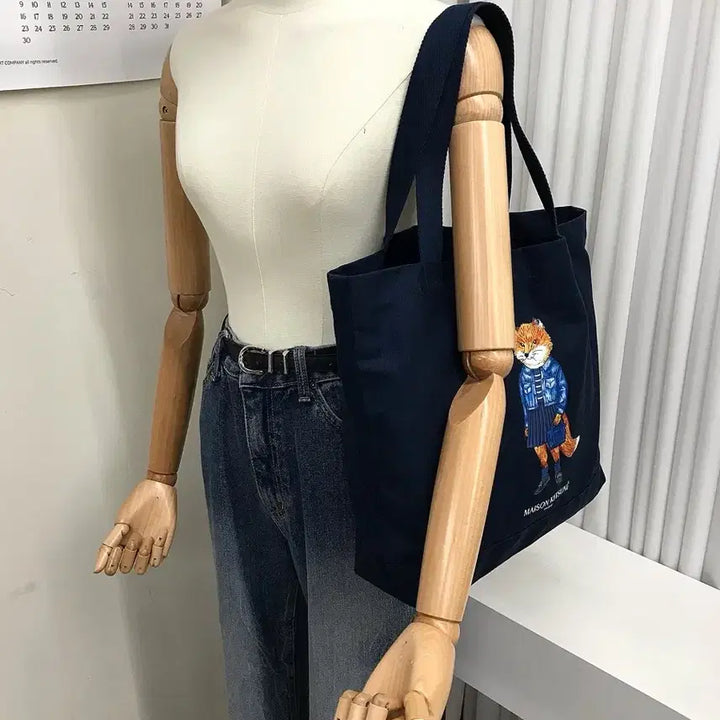 [BUNJANG] Maison Kitsune Fox Eco Bag / 메종키츠네 폭스 에코백 가방