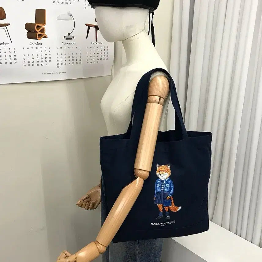 [BUNJANG] Maison Kitsune Fox Eco Bag / 메종키츠네 폭스 에코백 가방