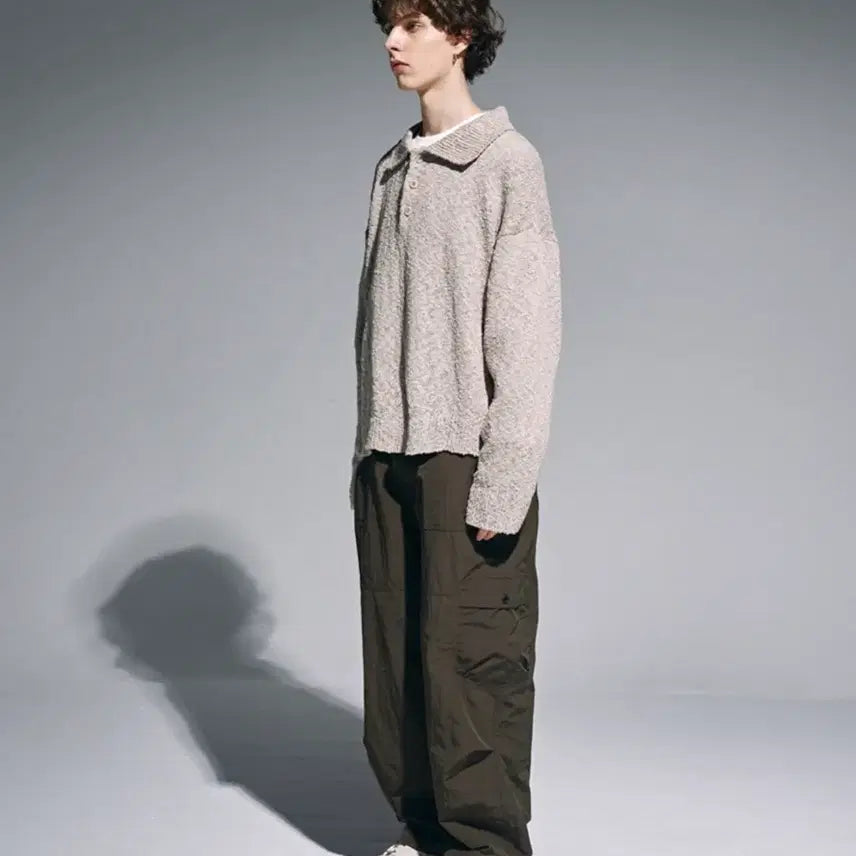 [BUNJANG] NOUN ROUND Cargo Pants Khaki / 노운 라운드 카고 팬츠