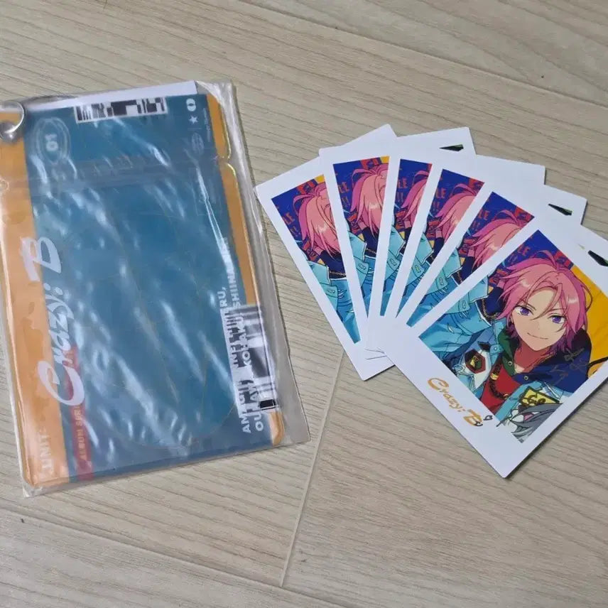 [BUNJANG] Ensemble Stars Kohaku Shitozaki Kwiv Trip Pouch Pouch Pasa Bundle Set / 앙스타 코하쿠 크비트립 파우치 파샷츠 파샤 일괄