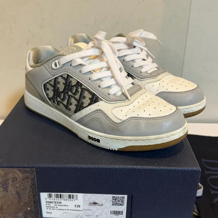[BUNJANG] Dior Oblique B27 Low Top Sneakers / [39/정품] 디올 오블리크 B27 로우 탑 스니커즈 39 size