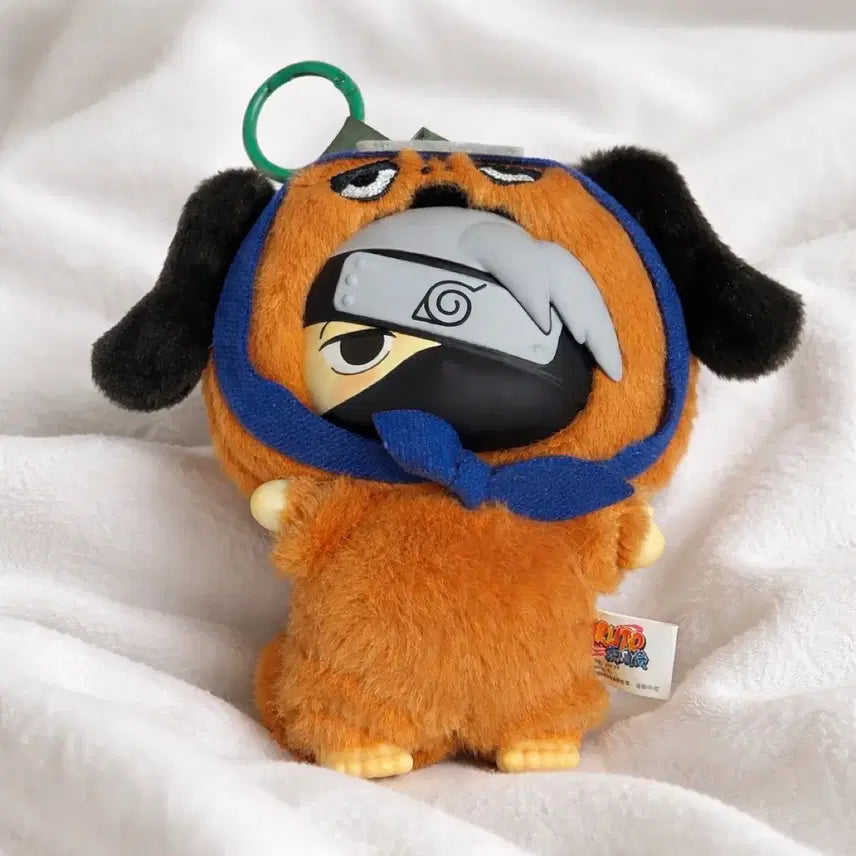 [BUNJANG] Naruto Rabubu Keyring Plush - Hatake Kakashi / 나루토 라부부 키링 인형 (하타케 카카시)
