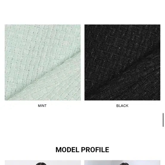 [BUNJANG] MIXXO Tweed Pleated Skirt / 미쏘 트위드 플리츠 스커트 치마