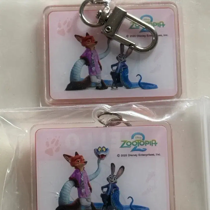 [SOLD OUT] 주토피아2 메가박스 주디 닉 이름표키링