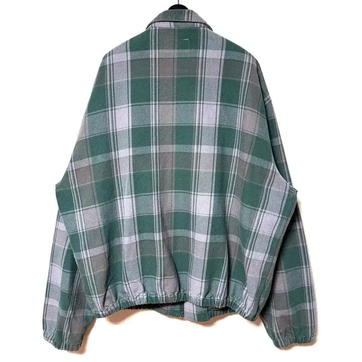 [SOLD OUT] [XL,105]디스이즈네버댓 플란넬 체크 블루종 집업 자켓