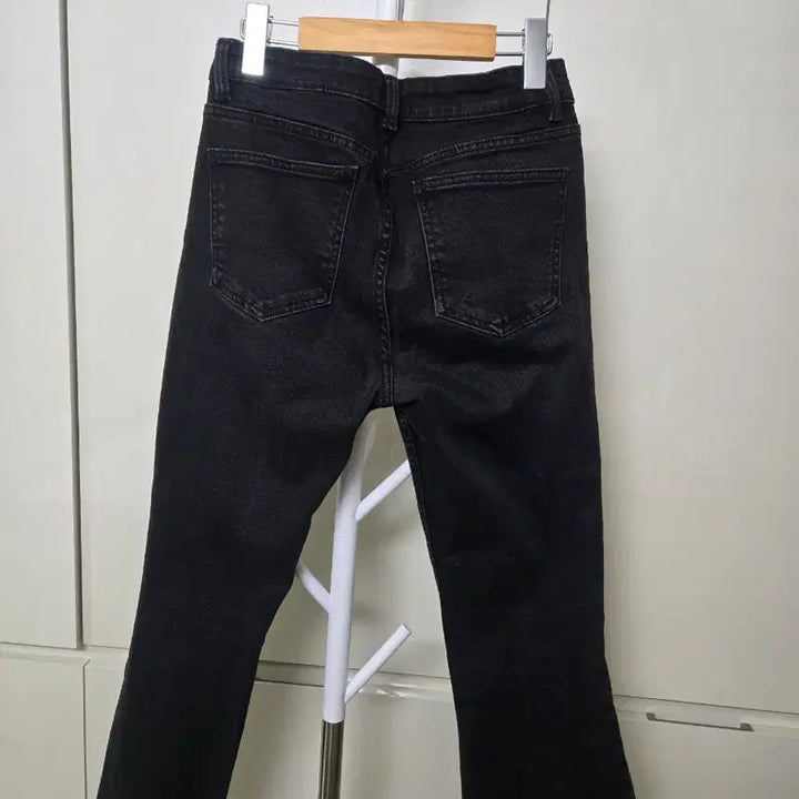 [BUNJANG] ZARA Black Bootcut Denim Pants / 자라 블랙 데님 팬츠 부츠컷