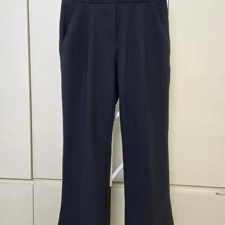 [BUNJANG] Black Bootcut Slacks / 블랙 부츠컷 슬랙스