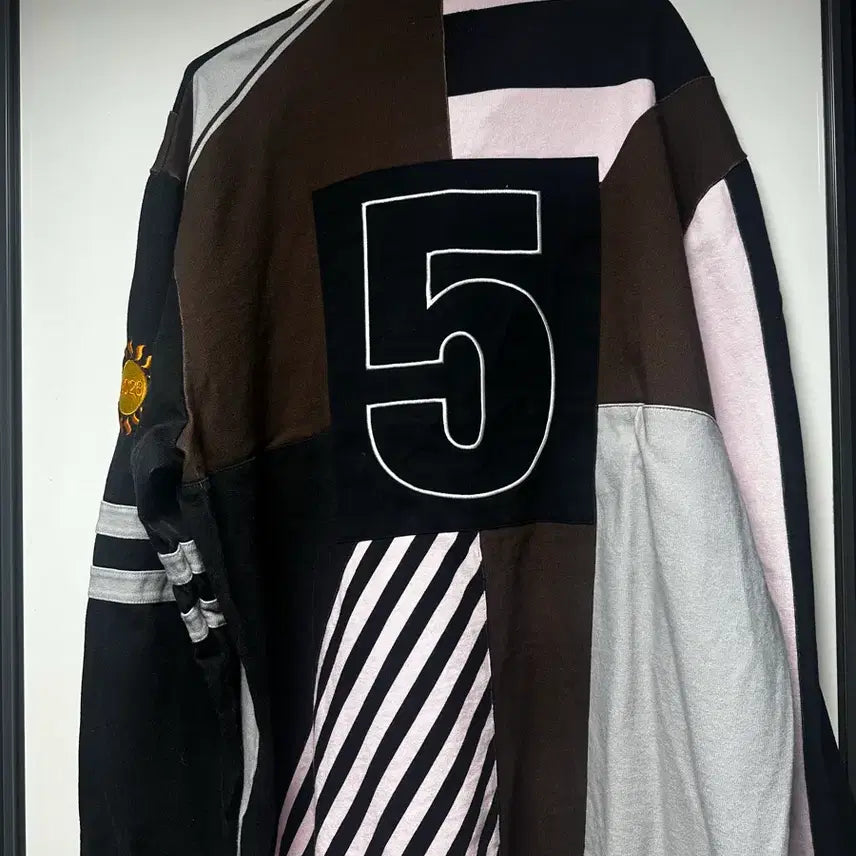 [BUNJANG] Supreme Rose Rugby Black XL / 슈프림 로즈 럭비 블랙 XL