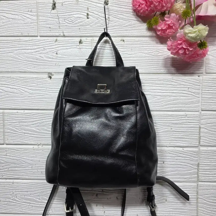 [BUNJANG] Couronne Premier Cowhide Leather Backpack / 내스딸) COURONNE 페르미어 소가죽 백팩