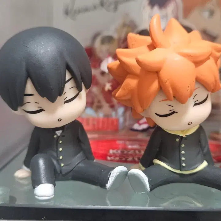 [BUNJANG] Haikyu Hinata &amp; Kageyama School Uniform Shoulder-bump Figures / (일괄)하이큐 히나타 카게야마 교복 어깨쿵 피규어