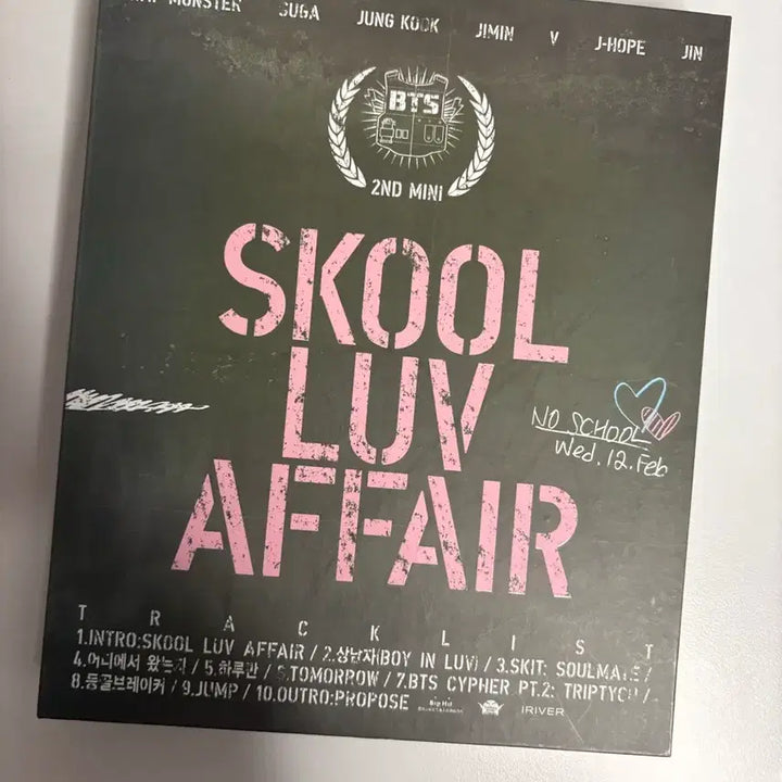 [SOLD OUT] BTS SKOOL LUV AFFAIR 앨범 방탄소년단 스쿨럽