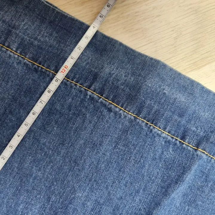 [BUNJANG] Denim Wide Strap Pants / 새상품급))) 청 데님 와이드 멜빵 바지