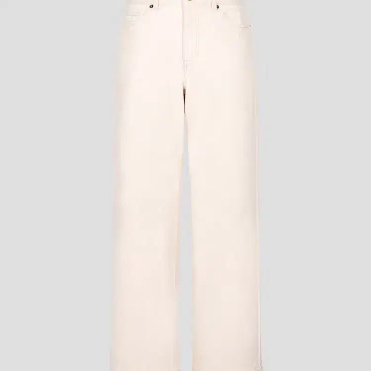 [BUNJANG] Beanpole Ladies 24SS Beige Denim Pants / 24년 빈폴레이디스 데님 - 오늘만 이 가격