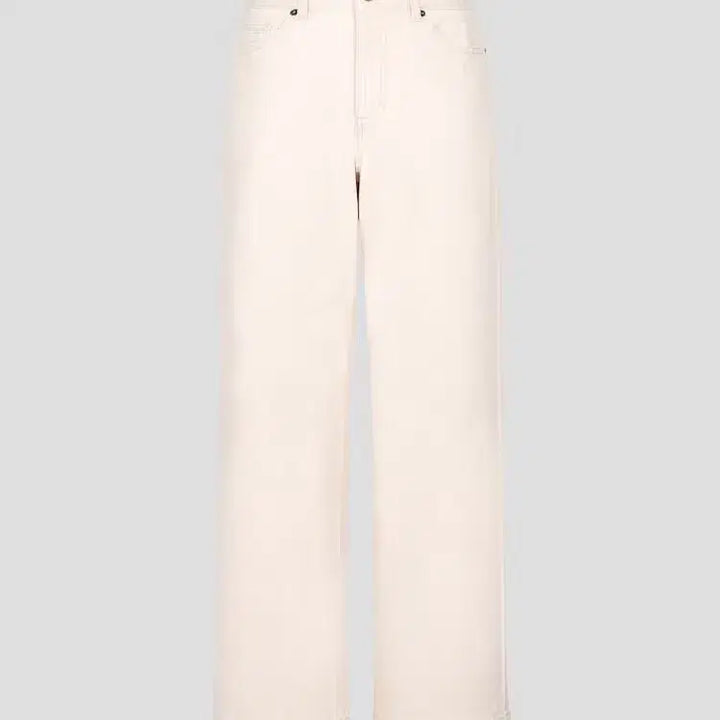 [BUNJANG] Beanpole Ladies 24SS Beige Denim Pants / 24년 빈폴레이디스 데님 - 오늘만 이 가격