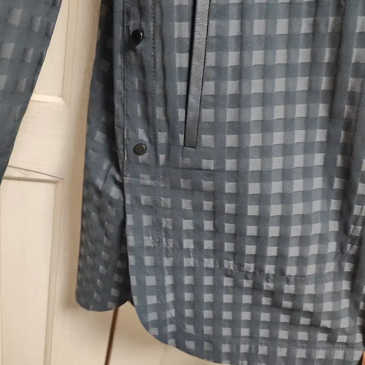 [BUNJANG] HANEZA Italian Check Long Jacket / HANEZA 이따리아나 체크 롱 자켓