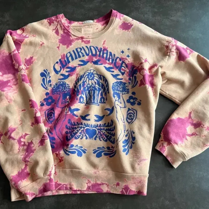 [BUNJANG] Mother Clairvoyance Tie-Dye Sweatshirt / 마더 클레어보이언스 타이다이 맨투맨 마더진