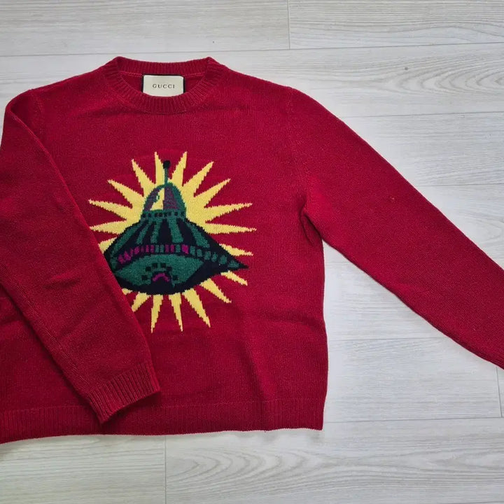 [BUNJANG] Gucci UFO Wool Knit Sweater / (정품) 구찌 UFO 울 니트 스웨터 맨투맨 M