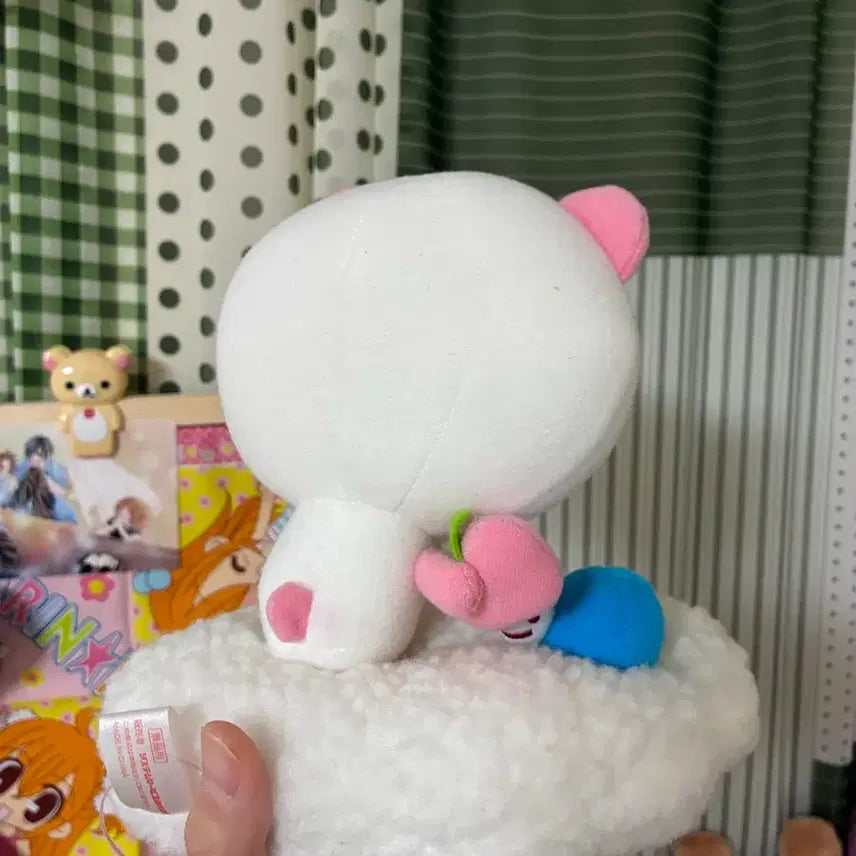[BUNJANG] Vintage Momo Panda Turtle Plush Doll / 고전 모모판다 거북이 인형