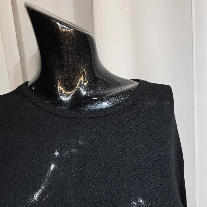[BUNJANG] Black Thin Long Sleeve T-shirt / 블랙 얇은 긴팔